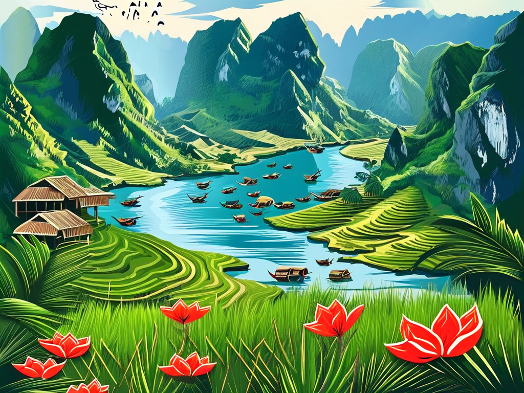 越南签证办理示意图