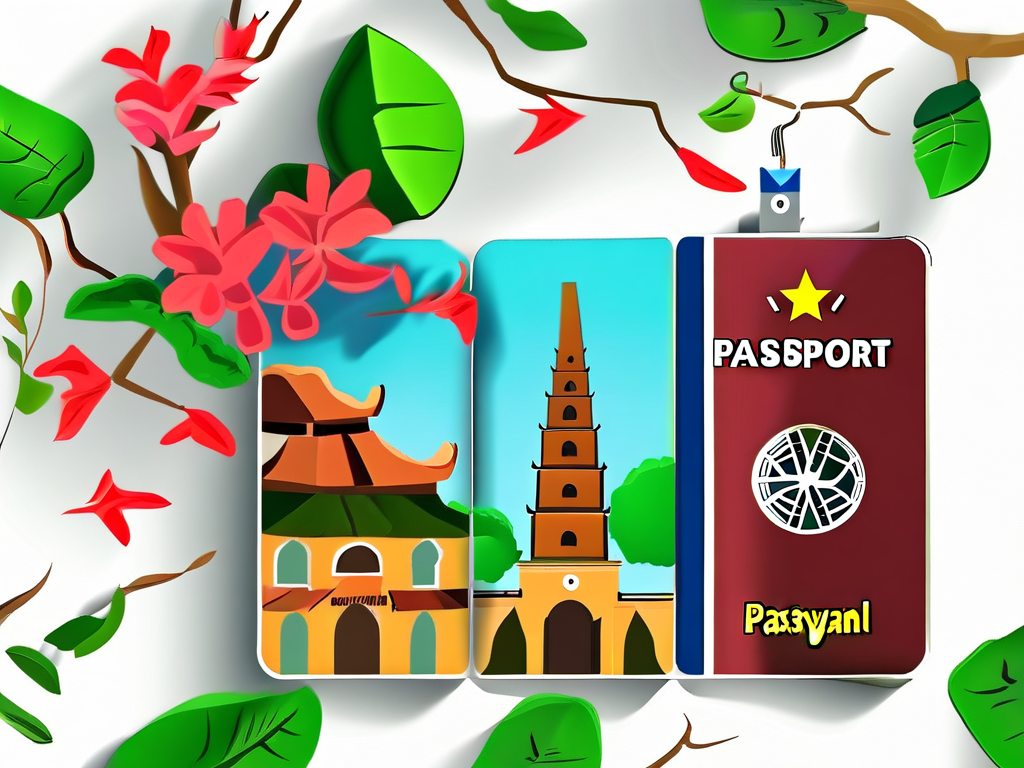 越南签证材料示例