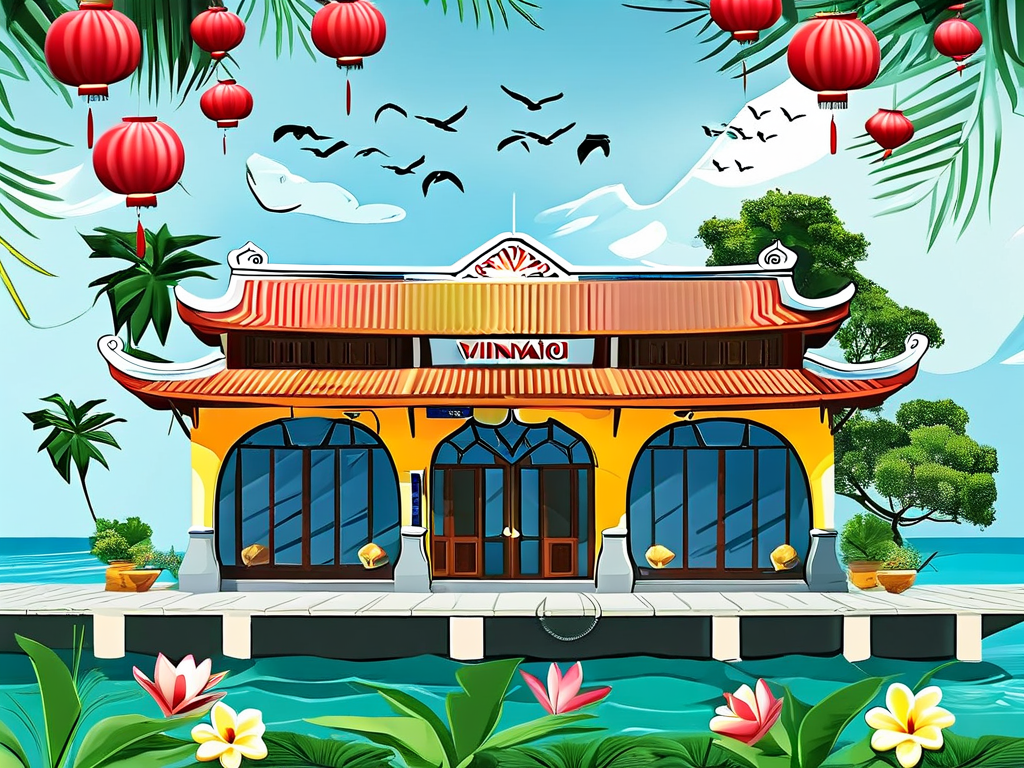 海宁越南签证中心外观