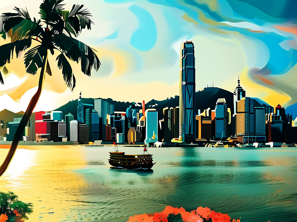 香港护照持有者申请越南落地签证流程图